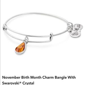 November Charm Bangle